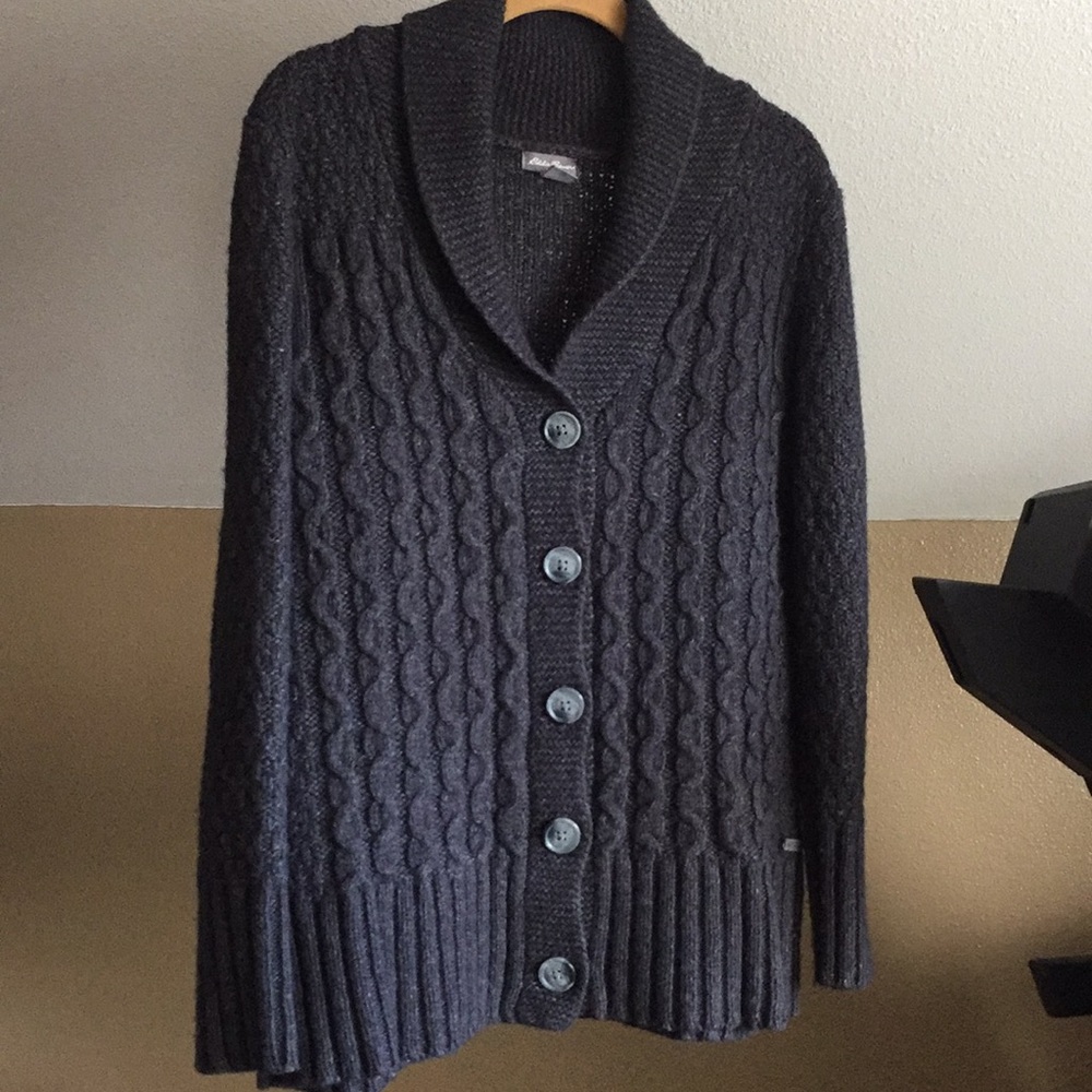 Eddie Bauer Button Up Sweater